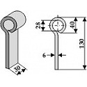 Central flail