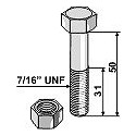 Schraube 7/16“ UNF