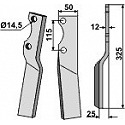 Rotary tine, right model