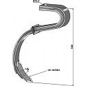 Zinken mit Schar - 3 1/2 Lagig