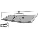 Reversible point share - 18“ - right