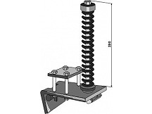 Cultivator springiness