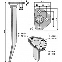 Tine for vibro-harrow