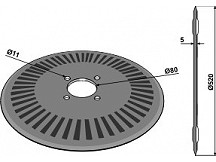 Seed drill disc Ř520x5