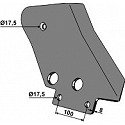 Counter-plate - right model