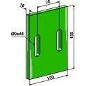 Greenflex Kunststoff-Abstreifer für Packerwalzen