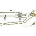 Federzinken - Ausführung links