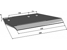 Replacement wings - left (new model)