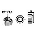 Selbstsichernde Sechskantmutter - M20x1,5 - 10.9