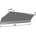 Replacement wings for stubble shares, left