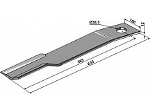 Messer - rechts