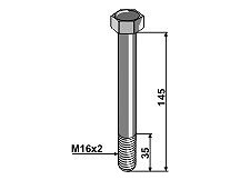 Schraube M16x2 x 145 - 10.9