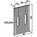 Scraper for packer rolls