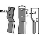 Rotary tine, right model