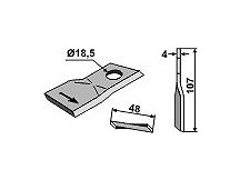 Rotary mower blade