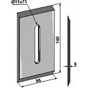 Scraper for packer rolls