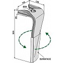 Tine for rotary harrows (DURAFACE) - left model