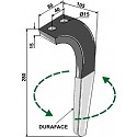 Tine for rotary harrows (DURAFACE) - left model