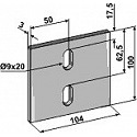 Scraper for packer rolls