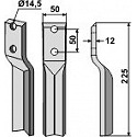 Rotary tine