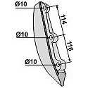 Wedge for metal seed share