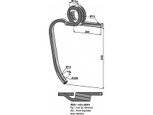 Double coil spring