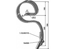 Harrow tine "Agrilla-Super"