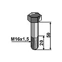 Bolt M16x1,5 x 50 - 10.9