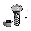 Bolt - M12x1,75x30 - 10.9