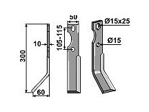 Blade, left model