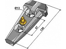 Halter komplett - Serie 200