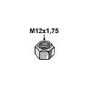 Self-locking nut - M12 - 10.9