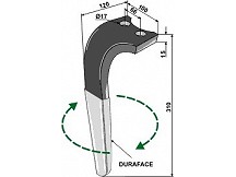 Tine for rotary harrows (DURAFACE) - right model