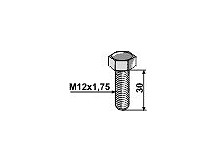 Schraube - M12 - 10.9