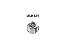 Self-locking nut - M12x1,75