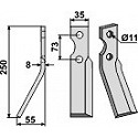 Rotary tine, left model