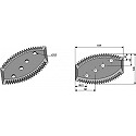 Futtermischwagenmesser