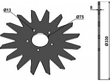 Star-shaped trash remover Ř330