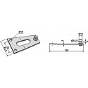 Fixing for rotary mower blades