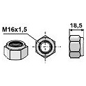 Self-locking hexagon nut - M16x1,5 - 10.9
