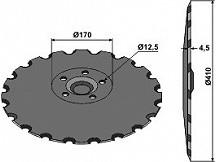 Seed drill disc