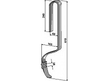 Spurlockererzinken mit Schar