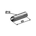 Spannstift Ř16x50