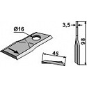 Rotary mower blade