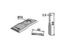 Rotary mower blade