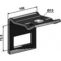 Clamp for tine 70 x 12