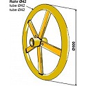 Walzenrohr - Ring