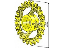 Crosskill ring - Ř520mm