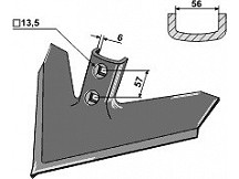 Ludtalp kapa 355 x 6