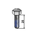 Bolt with self-locking thread